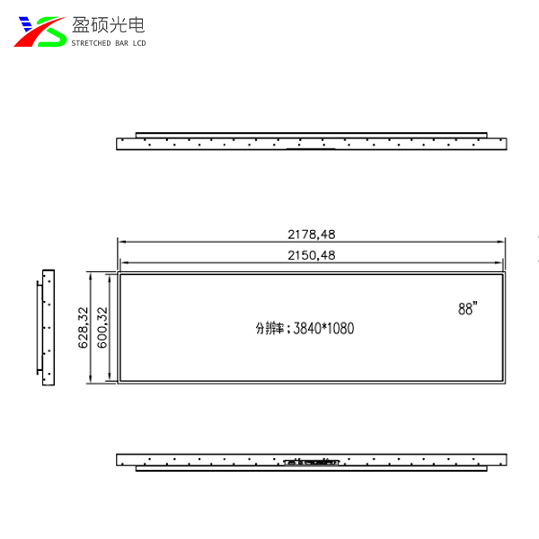 88寸液晶条形屏